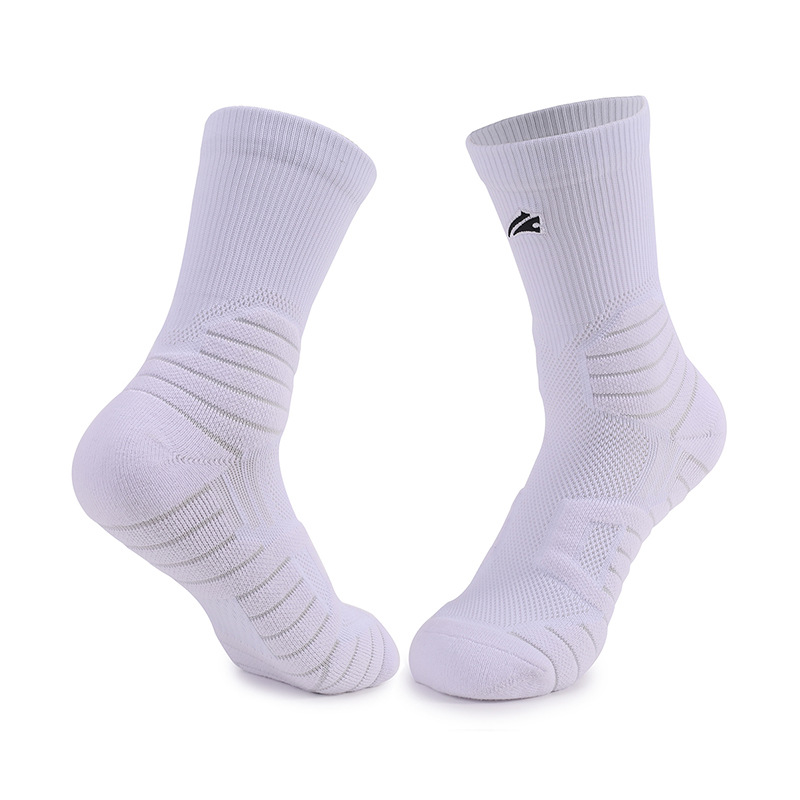 Men Women Basketball Socks Slip Resistant Socks Thick Towel Bottom Socks Compression Scoks